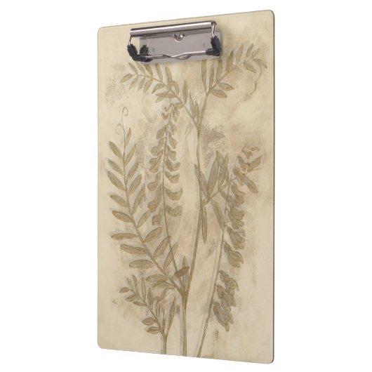 Porte-bloc Feuillage doré I (Gauche)