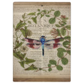 Porte-bloc feuille botanique moderne vintage (Dos)