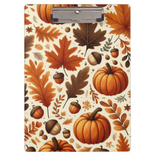 Porte-bloc feuille/citrouille/cavernes Automne