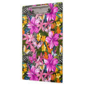 Porte-bloc Feuille et fleurs tropicaux (Gauche)