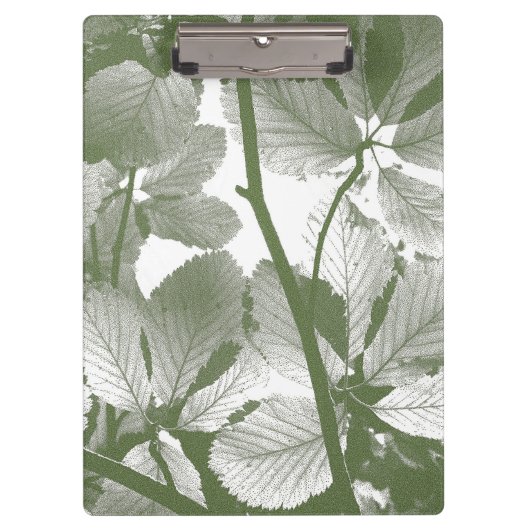 PORTE-BLOC FEUILLE VERT (Devant)