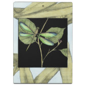 Porte-bloc Feuilles à l'instigation de la libellule par Jenni (Dos)