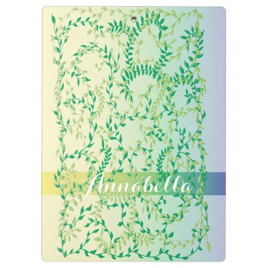 Porte-bloc Feuilles dansants (Dos)