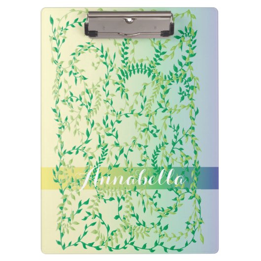 Porte-bloc Feuilles dansants (Devant)