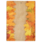 Porte-bloc Feuilles d'automne (Dos)