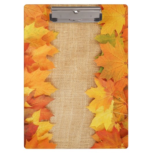 Porte-bloc Feuilles d'automne (Devant)