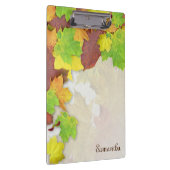 Porte-bloc Feuilles d'automne Couleurs d'automne Ajouter votr (Swatch)