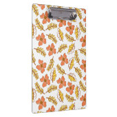 Porte-bloc Feuilles d'automne en chute chaude avec fleurs (Swatch)