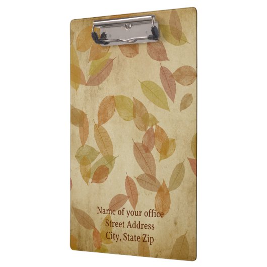 Porte-bloc Feuilles d'automne professionnelles (Gauche)
