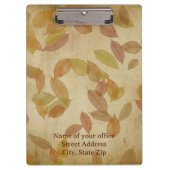 Porte-bloc Feuilles d'automne professionnelles (Devant)