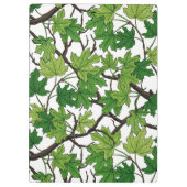 Porte-bloc Feuilles d'érable sur fond blanc (Dos)
