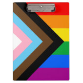 Porte-bloc Fierté de progrès LGBTQ+ (Devant)