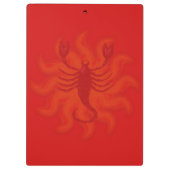 Porte-bloc Fiery Scorpio (Dos)