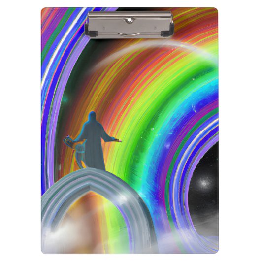 Porte-bloc Figure de mystère au Stargate interdimensionnel (Devant)