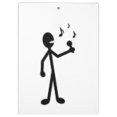 Porte-bloc Figure de stick (Dos)