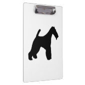 Porte-bloc Fil Fox Terrier silo noir (Swatch)