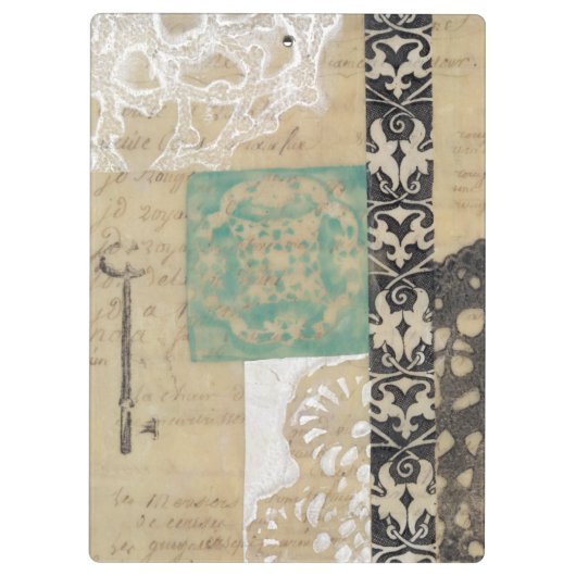 Porte-bloc Filigree & Key II (Dos)