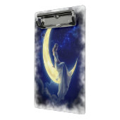 Porte-bloc fille beauté sur lune Mini Porte - bloc (Angle2)