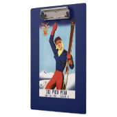 Porte-bloc Fille flexible de ski de Pin- d'insecte (Gauche)