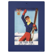 Porte-bloc Fille flexible de ski de Pin- d'insecte (Dos)