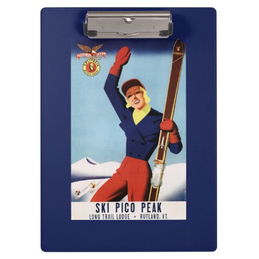 Porte-bloc Fille flexible de ski de Pin- d'insecte (Devant)
