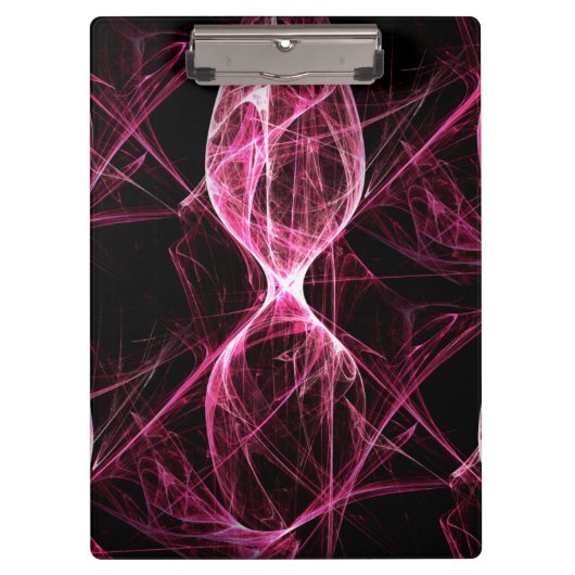 Porte-bloc Fille Punk Rock Rose Energy Waves (Devant)