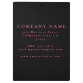 Porte-bloc Fille rose pâle Parties scintillant Empreinte de l (Dos)