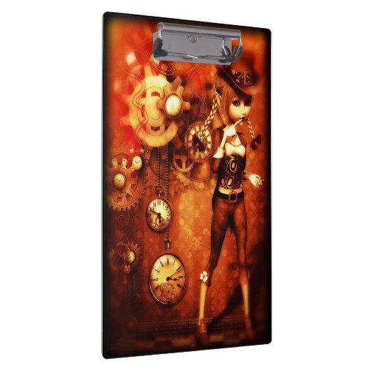 Porte-bloc Fille Steampunk (Swatch)