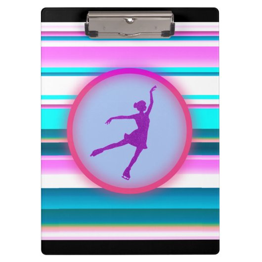 Porte-bloc Filles Patinage artistique (Devant)