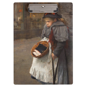 Porte-bloc Fillette aux allumettes Pauvre gamin des rues Pauv