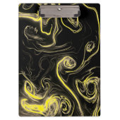 Porte-bloc Fils jaunes et noirs (Devant)