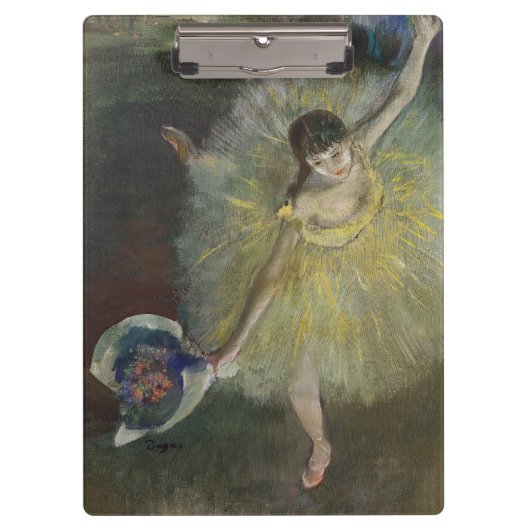 Porte-bloc Fin d'Edgar Degas | d'un arabesque, 1877 (Devant)