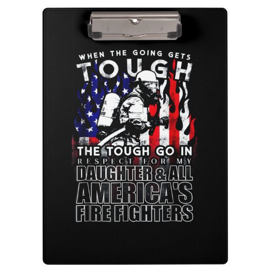 Porte-bloc Firefighter | Daughter (Devant)