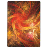 Porte-bloc Firestorm Art Abstrait (Dos)