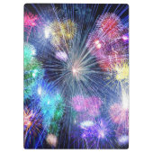 Porte-bloc Fireworks arc-en-ciel (Dos)