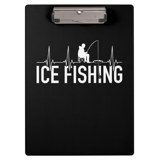 Porte-bloc Fisher Ice Fishing Hearbeat (Devant)