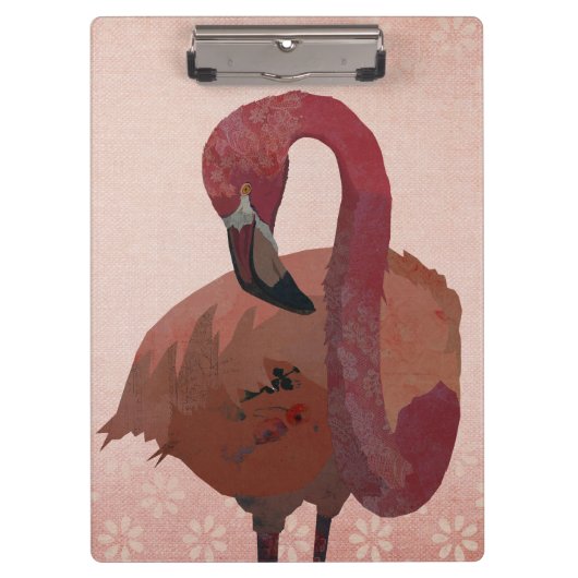 PORTE-BLOC FLAMANT ROSE (Devant)