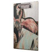 Porte-bloc Flamant rose (Gauche)