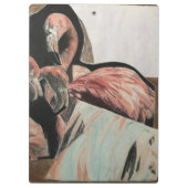 Porte-bloc Flamant rose (Dos)