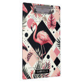 Porte-bloc Flamant rose mignon géométrique (Swatch)