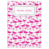 Porte-bloc Flamant rose rose mignon (Dos)