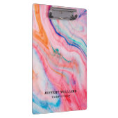 Porte-bloc Flamme colorée en pierre (Swatch)