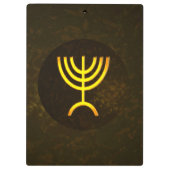 Porte-bloc Flamme de Menorah (Dos)