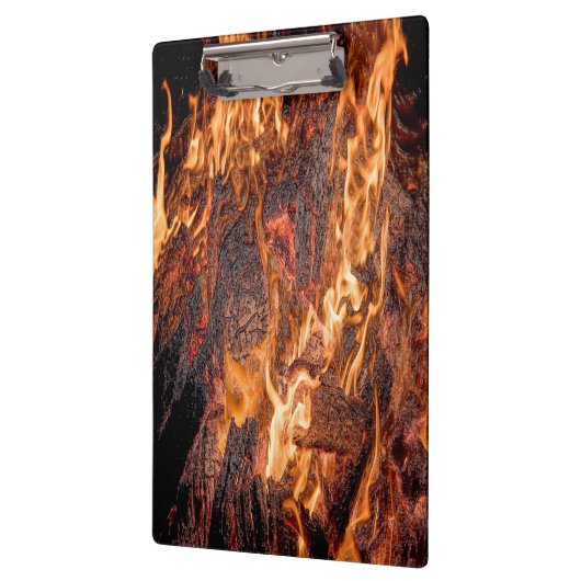 Porte-bloc Flamme orange (Gauche)