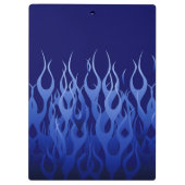 Porte-bloc Flammes cool Blue Racing (Dos)
