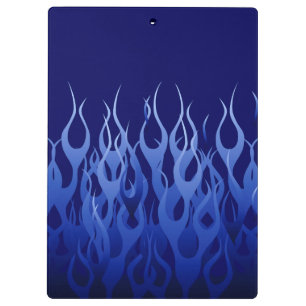 Porte-bloc Flammes cool Blue Racing