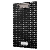 Porte-bloc Flèches noires et blanches Porte - bloc personnali (Gauche)