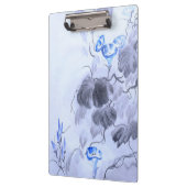 Porte-bloc Fleur bleue (Gauche)