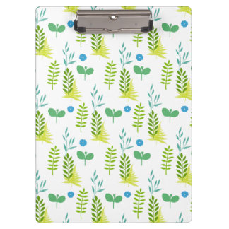 Porte-bloc Fleur bleue