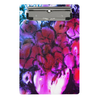 Porte-bloc Fleur colorée et art légume mini porte - bloc